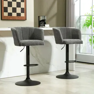 Homcom Barhocker, Polyester, Schaumstoff