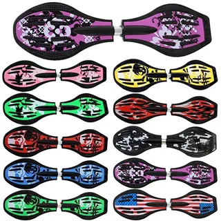 Waveboard Original Funtomia mit ABEC9 Kugellager inkl. Tasche - Bis 120kg - (Verschiedene Farbdesigns)