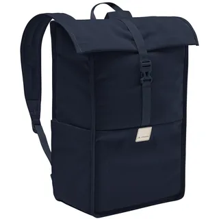 VAUDE City-Rucksack Coreway 20l in Blau, wasserabweisender Rucksack Damen & Herren, leichter Daypack für Städtetrips mit Laptop-Fach, Rolltop-Rucksack ideal für den urbanen Alltag