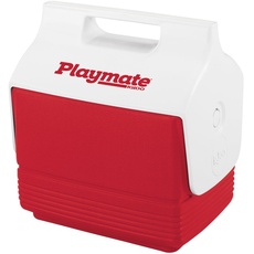 Igloo Playmate Mini Kult-Kühlbox, 3,8 Liter, Rot, für Snacks und Getränke