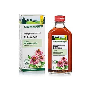 Naturreiner Heilpflanzensaft Sonnenhut Echinacea - 200 ml