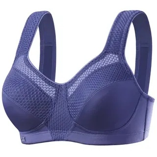 H.I.S. H.I.S, Sport-BH ohne Bügel aus schnell trocknendem COOLMAX®-Material, blau,