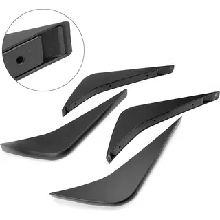 Heckstoßstangen-Spoiler-Panel, Auto-Luftdiffusor-Fin-Body-Kit, Nachrüstung, passend für Corvette C7 14–19