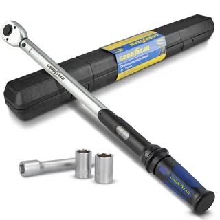 Goodyear Drehmomentschlüssel mit Umschaltknarre 1/2 Zoll 42-210Nm