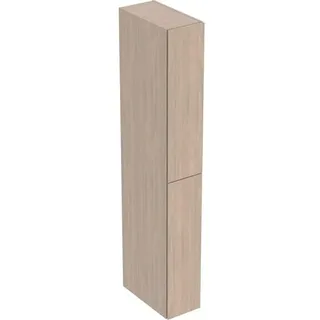 Geberit iCon Hochschrank mit 2 Auszügen, 24x48x180 cm, 503.011.JH.1, Farbe: Eiche / Melamin Holzstruktur