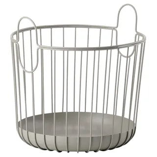 ZONE Denmark Aufbewahrungskorb Rund Durchm. 30 cm Höhe 30,5 cm Taupe