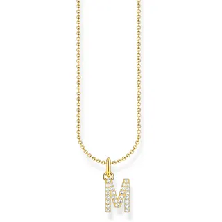 Thomas Sabo Buchstabenkette M Gold