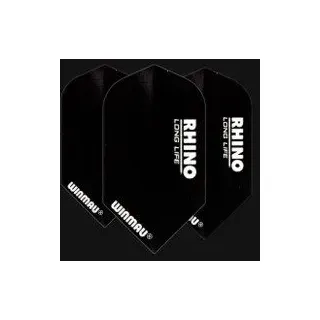 Winmau Rhino Slim Flights - Schwarz