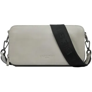 LIEBESKIND Berlin Damen-Umhängetasche,Clarice M“ Crossbody Bag, Leder, verstellbare Schulterriemen, Reißverschluss-Fächer, Knopfverschluss
