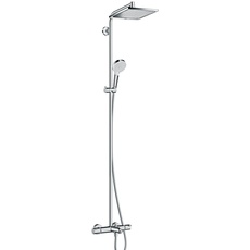 Bild von Crometta E Showerpipe 240 1jet mit Wannenthermostat chrom 27298000