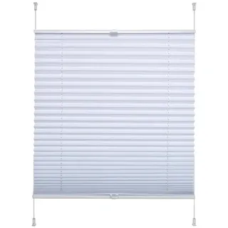 LIEDECO Klemmfix Thermo-Plissee 130 x 130 cm weiß