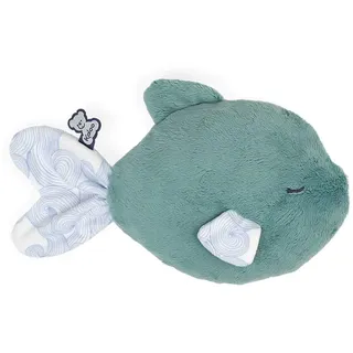 Kaloo - Petit Calme - Beruhigendes Plüschtier für Babys - 25 cm Fisch, Grün - Wärmekissen mit Heißem/Kaltem Effekt - Sehr Weiches Material - Abnehmbarer Bezug - Ab Geburt, K970703