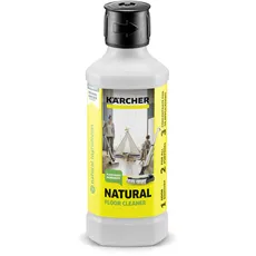 Kärcher Natürlicher Bodenreiniger RM 538N, vegan, ohne Silikone, Mikroplastik, Farbstoffe, ideal für Familien, Haustierbesitzer, kraftvoll, für alle versiegelten Hartböden, 0,5 l