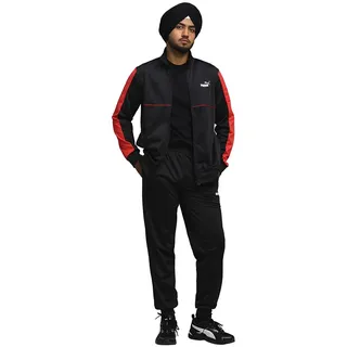 Puma Sport Poly Suit Trainingsanzug Schwarz L