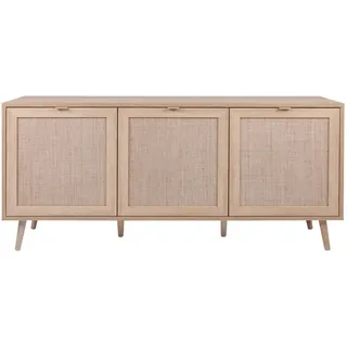 GuenstigEinrichten Sideboard 150 x 71 x 40 cm Braun