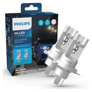 Philips Ultinon Pro6000 Boost H4 18 W