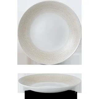 Churchill Super Vitrified Küstensand Runde Teller Tief Coup 25cm, 12 Stück - Blau