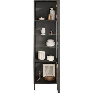 Home Affaire Standvitrine Everest 55 x 40 x 203 cm Grau