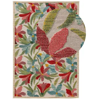 benuta nest in & Outdoor-Teppich Noelia Multicolor 160x230 cm - Teppich für Balkon, Terrasse, Garten