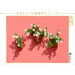 CALVENDO Puzzle Blumen und Schatten | 1000 Teile Lege-Größe 64 x 48 cm Foto-Puzzle für glückliche Stunden