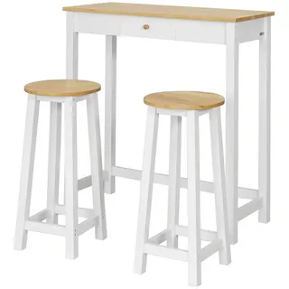 SoBuy Bartisch, FWT50-WN Küchen- & Esszimmermöbelset