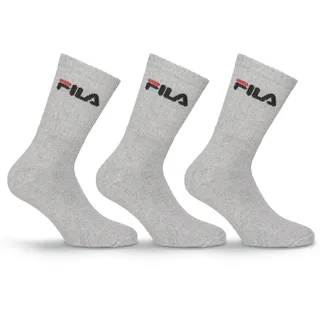 Fila Tennissocken 3er Pack Grau 39-42