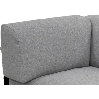 Zebra Belvedere Seitenkissen Links für Lounge Graphite