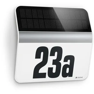 Steinel LED-Hausnummern-Leuchte XSolar LH-N edelstahl,