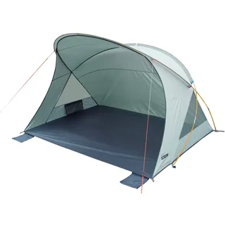 High Peak Strandmuschel Cadiz 80, UV 80 Sonnenschutz nach 801 Standard, Strandzelt, Windschutz mit 4 Sandtaschen, große Mesh Fenster gegen Hitzestau, freistehend