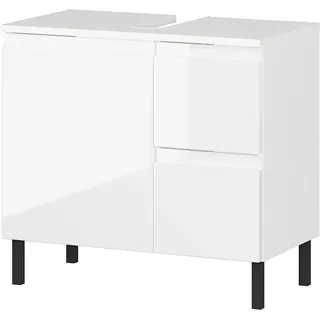 Germania Waschbeckenunterschrank Scantic 60 x 56 cm Weiß