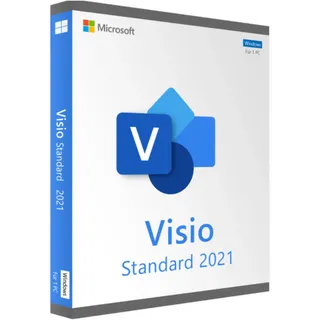 Microsoft Visio 2021 Standard 64-Bit UPG FR