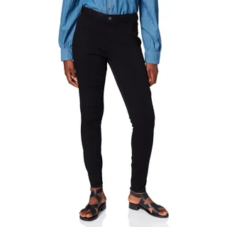 Only Carmakoma Carthunder Push Up Reg Skinny Jeans Noos, Noir (Black Black), W34 (Herstellergröße: 44)