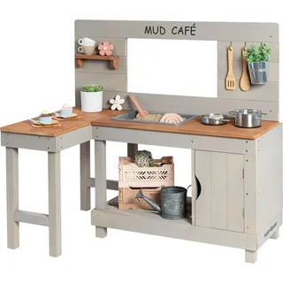 Muddy Buddy »Mud Café« Matschküche, warmgrau; FSC® - schützt Wald, grau,