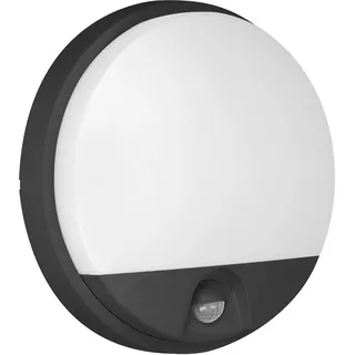 Adviti Agat Modern Aussenlampe LED schwarz 4000K IP54 mit Bewegungsmelder 850 lm