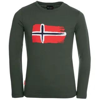 Trollkids Oslo Langarm-t-shirt - Ivy - 164 cm