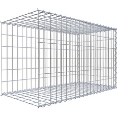 Bild Gabione, silbergrau, Maschenweite 5 10 cm