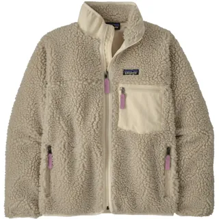 Classic Retro-X Damen Jacke, Natürliches W/Hellviolett, M