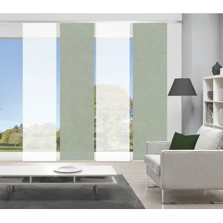 VISION S »PIVE 4er SET« Paneelwagen 4 Stk. tlg. Schiebevorhang Digidruck 4er Set PIVE,