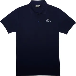 Kappa Poloshirt Kurzarmshirt mit Polokragen - Dunkelblau