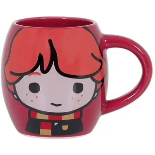 Harry Potter Ron Chibi-Ovaler Becher, Rot, 14 x 10,5 cm