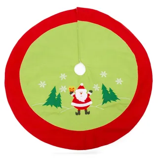 Small Foot Company Weihnachtsbaumdecke mehrfarbig