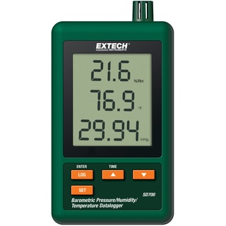 EXTECH SD700 SD700 Multi-Datenlogger Messgröße Temperatur, Luftdruck, Luftfeuchtigkeit 0 bis +50°