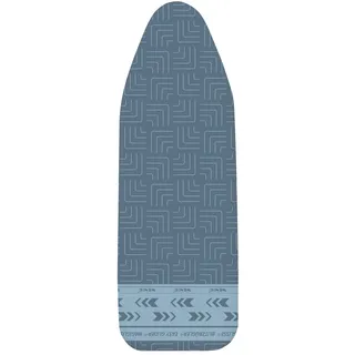 Wenko "Modell Air Comfort XL/Universal, bunt, B:48cm T:140cm, Baumwolle, Bügelbrettbezüge, Bügelbrettbezug, mit Blitzbüglerzone, Baumwolle, 5 Lagen, Bügelfläche 140x48 cm