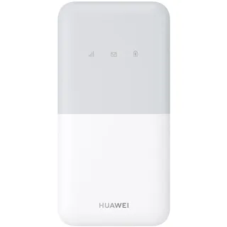Huawei 4G Mobile WiFi 5 Mobiler WLAN-Router | Kat. 4, Mobiler Hotspot mit SIM-Karte, LTE 200 Mbit/s Download / 105 Mbit/s Upload, Akkulaufzeit von 6 Stunden