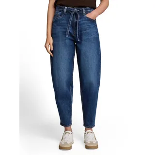 Skinny-fit-Jeans TOM TAILOR DENIM, Damen, Gr. L, N-Gr, used schwarz stone blau denim, Denim/Jeans, Obermaterial: 99% Baumwolle, 1% Elasthan, unifarben, skinny fit knöchellang, Jeans Skinny-fit-Jeans, im Five-Pocket Style