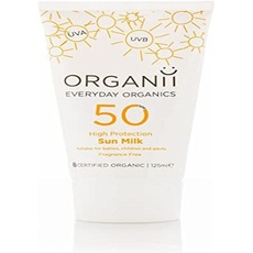 Organii Organic Vegan Sun Milk SPF50 125ml