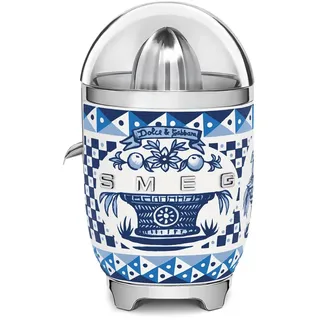 Smeg CJF01DGBEU Dolce & Gabbana Blu Mediterraneo Elektronische Zitruspresse