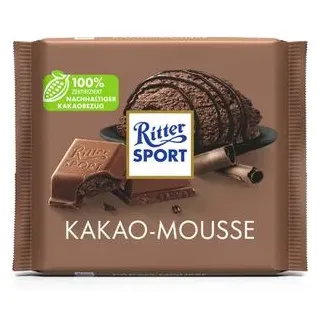 Ritter Sport Kakao-Mousse Schokolade 100,0 g