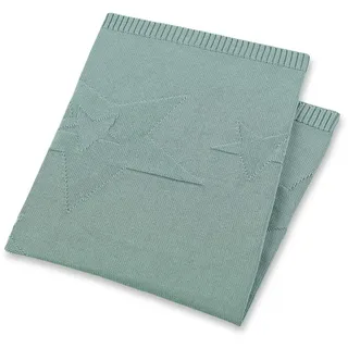 Sterntaler Strick-Schmusedecke Baylee hellgrün