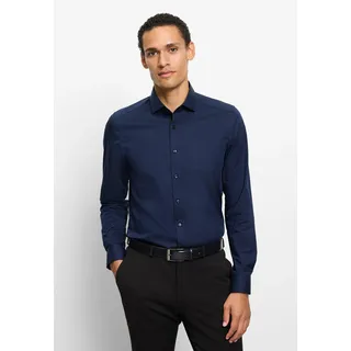 Olymp Langarmhemd »Level Five« Businesshemd, unifarben, body fit, Royalkentkragen